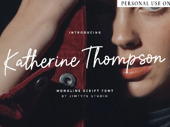 Katherine Thompson DEMO! font