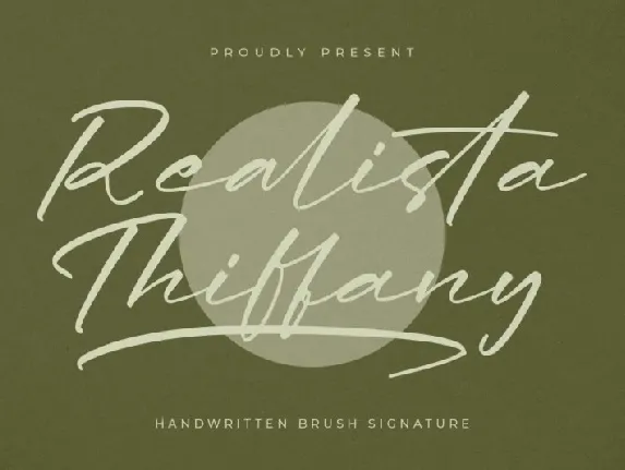 Realista Thiffany font