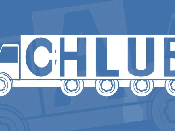 Chlub font