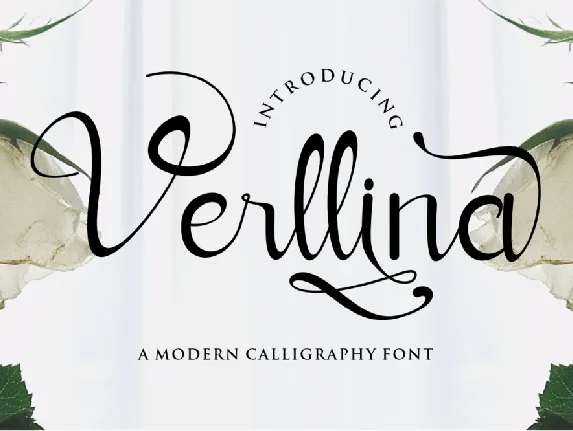 Verllina font