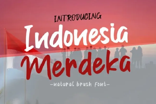 Indonesia Merdeka font