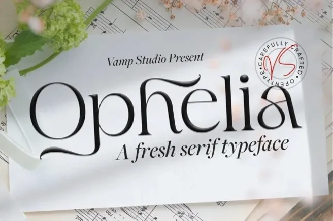 Ophelia font