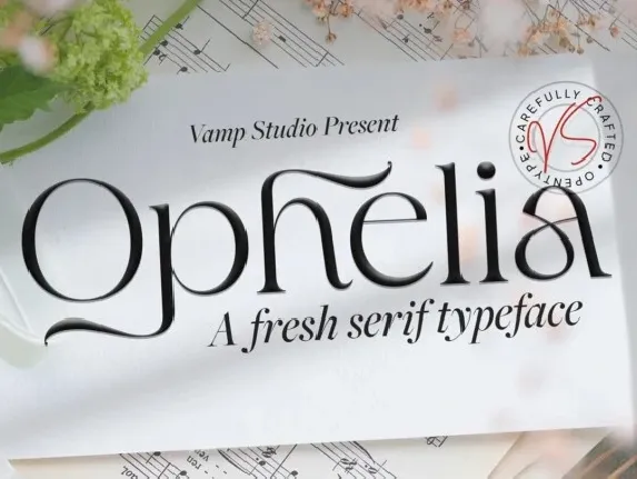 Ophelia font