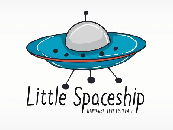 Little Spaceship font