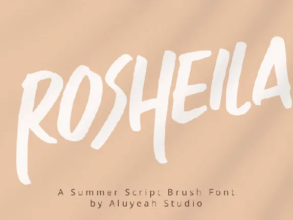 Rosheila font