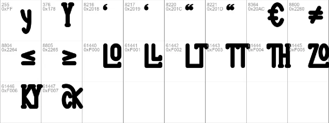 LOVI font