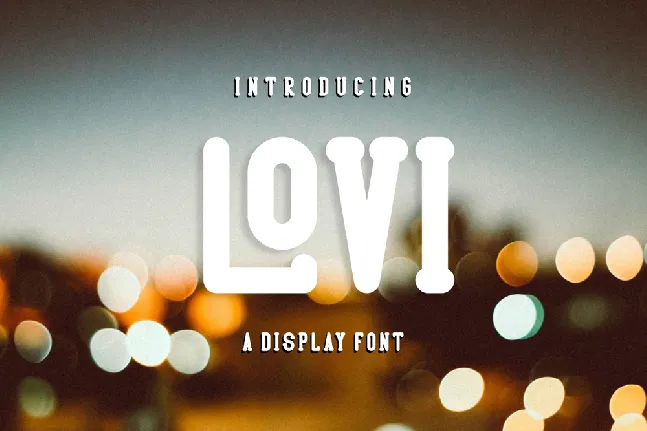 LOVI font