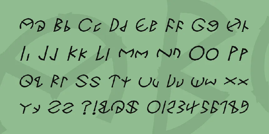 Circle Six font