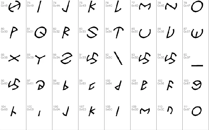 Circle Six font