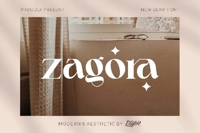 Zagora font