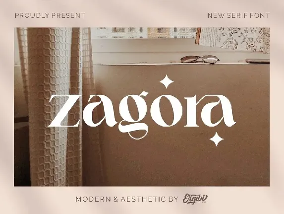 Zagora font