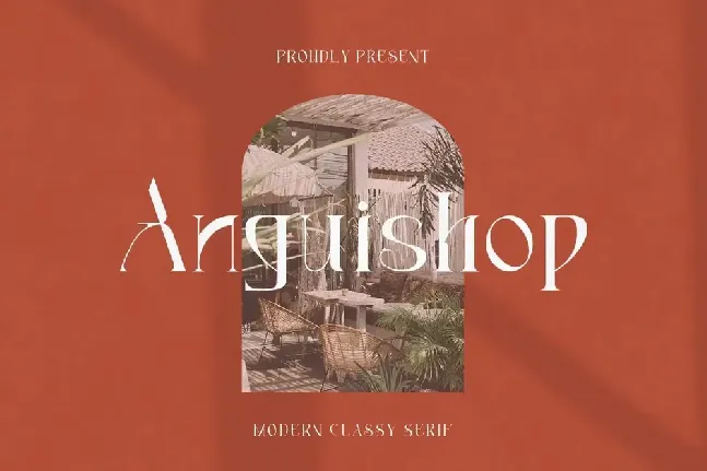 Anguishop font