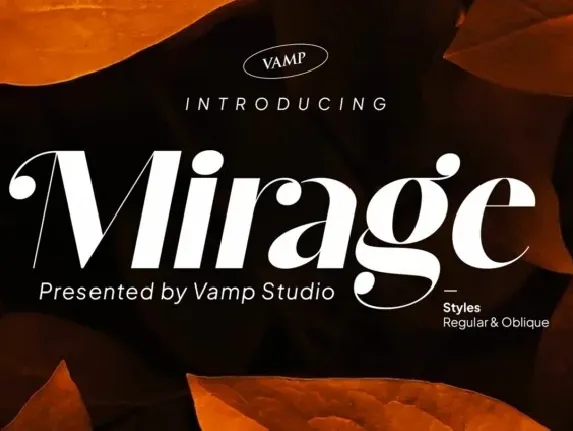 Mirage Typeface font