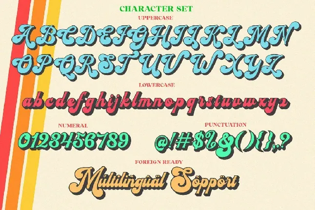 Amderais font