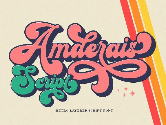 Amderais font