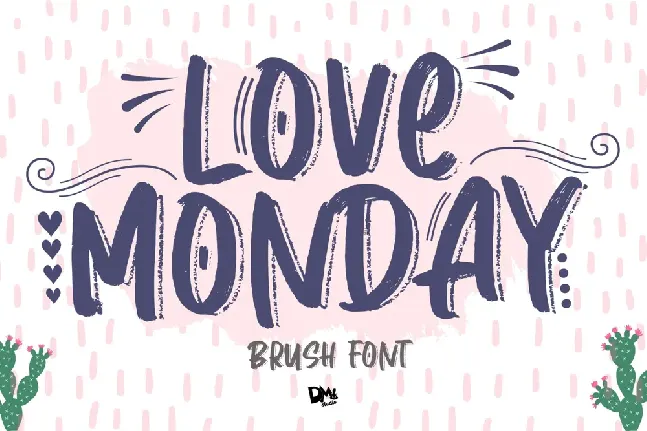 Love Monday font