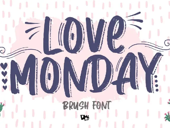 Love Monday font