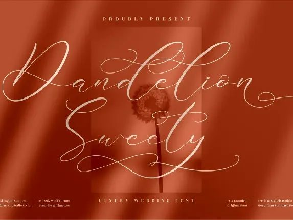 Dandelion Sweety font