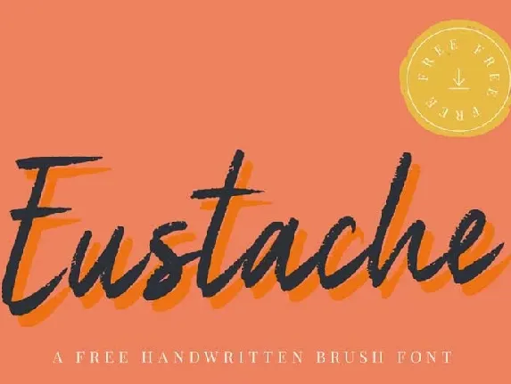 Eustache Handwritten Brush font