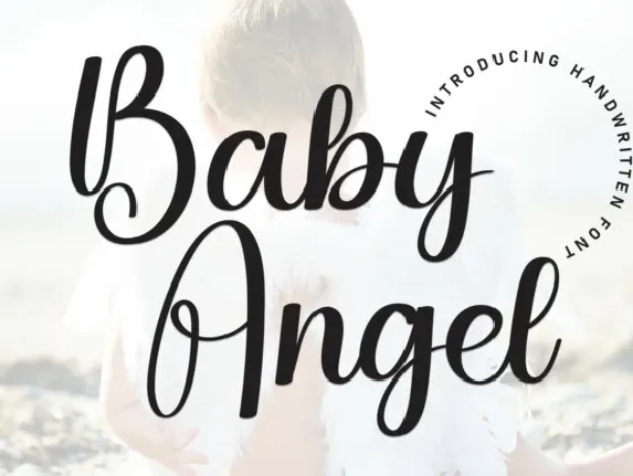 Baby Angel Script font