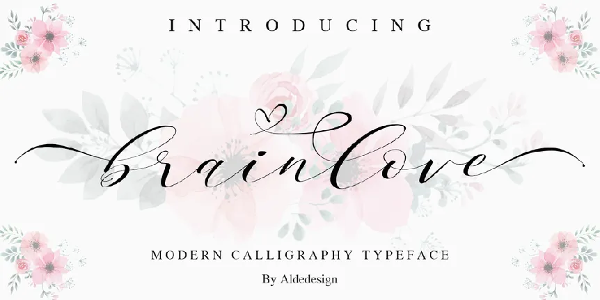 Brainlove font