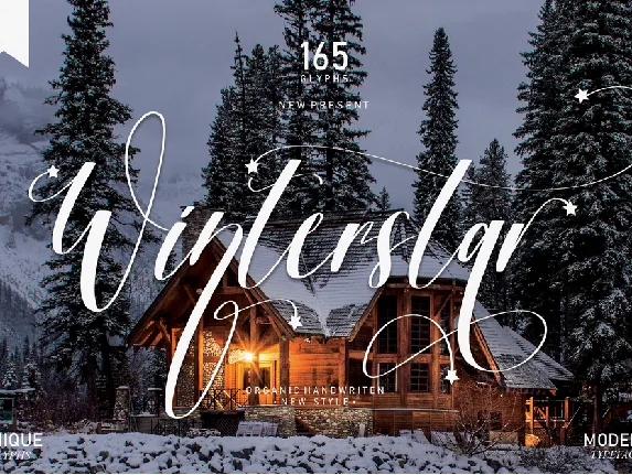 Winterstar font