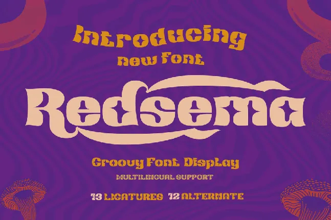 Redsema font