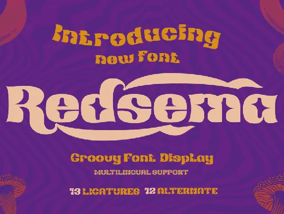 Redsema font