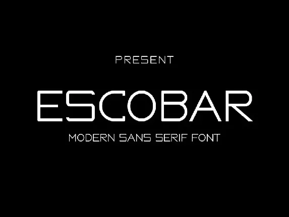 Escobar font