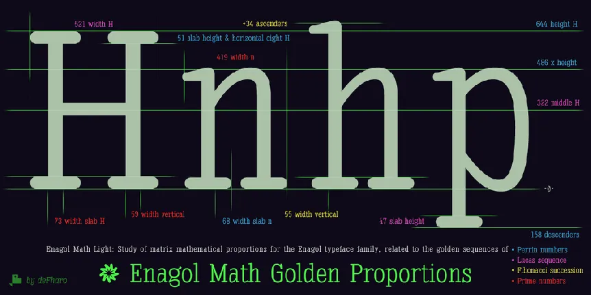 Enagol Math font