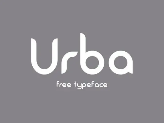 Urba font