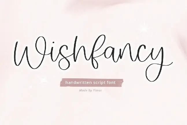 Wishfancy font