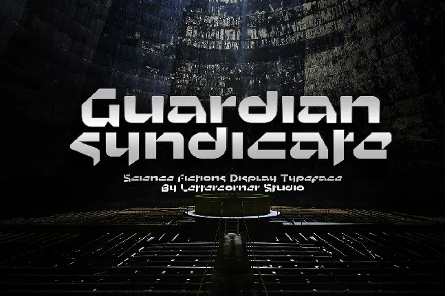 Guardian Syndicate font