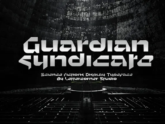 Guardian Syndicate font