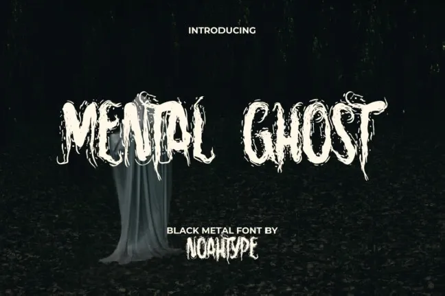 Mental Ghost font