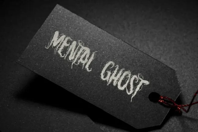 Mental Ghost font