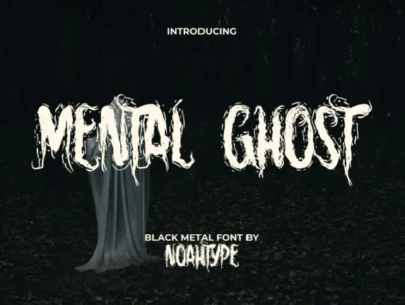 Mental Ghost font