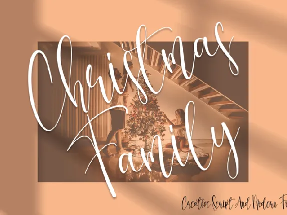 Christmas Family font