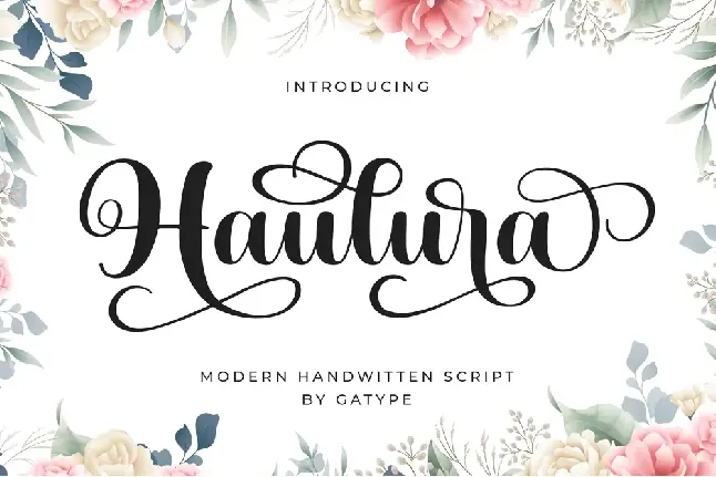 Haulura font