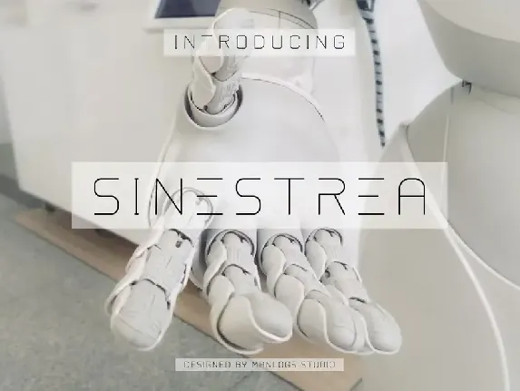 Sinestrea font