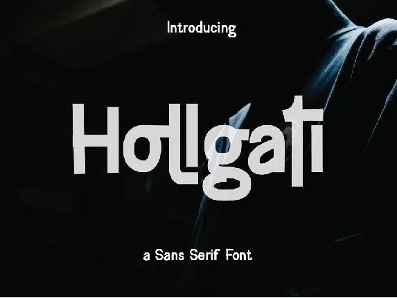 Hollgati font