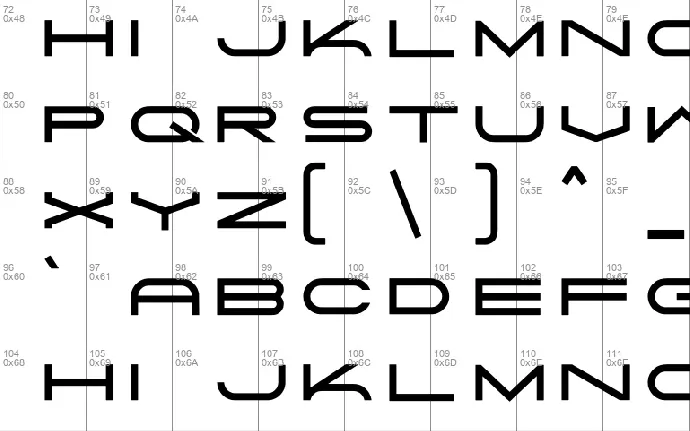 Greser font