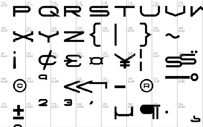 Greser font