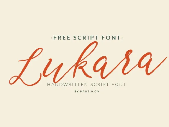 Lukara Handwritten Script font