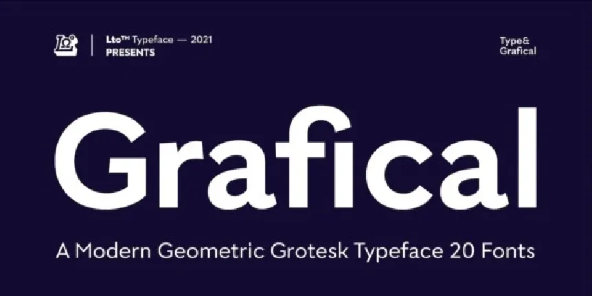 Grafical Family font