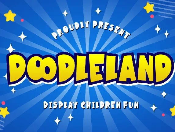 Doodleland font