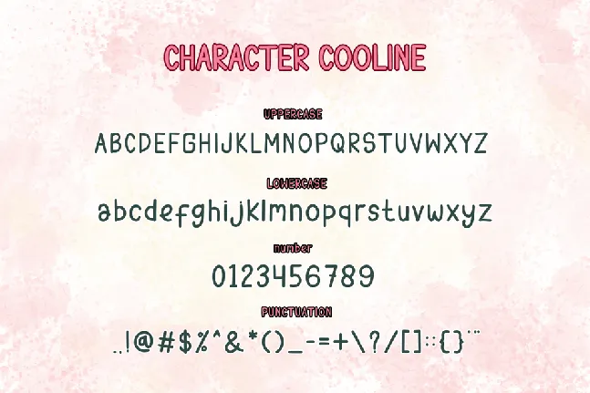 COOLINE font