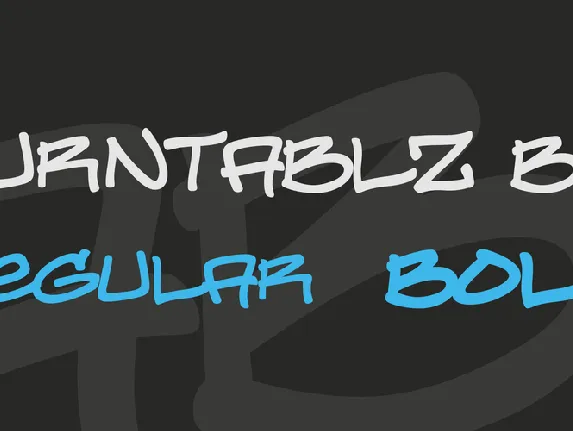 Turntablz BB font