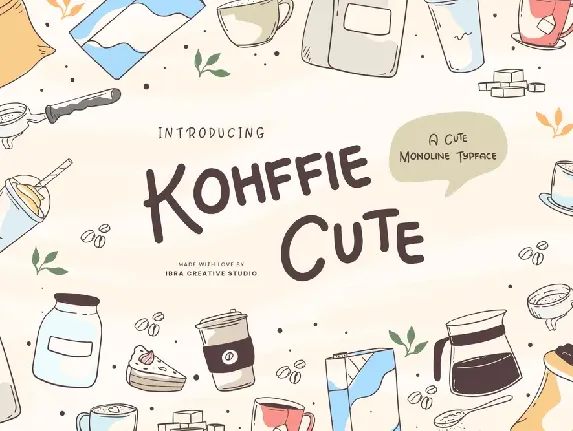 Kohffie Cute font