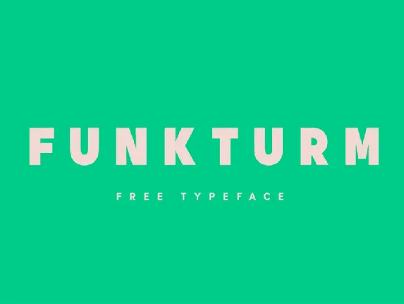 Funkturm Typeface font